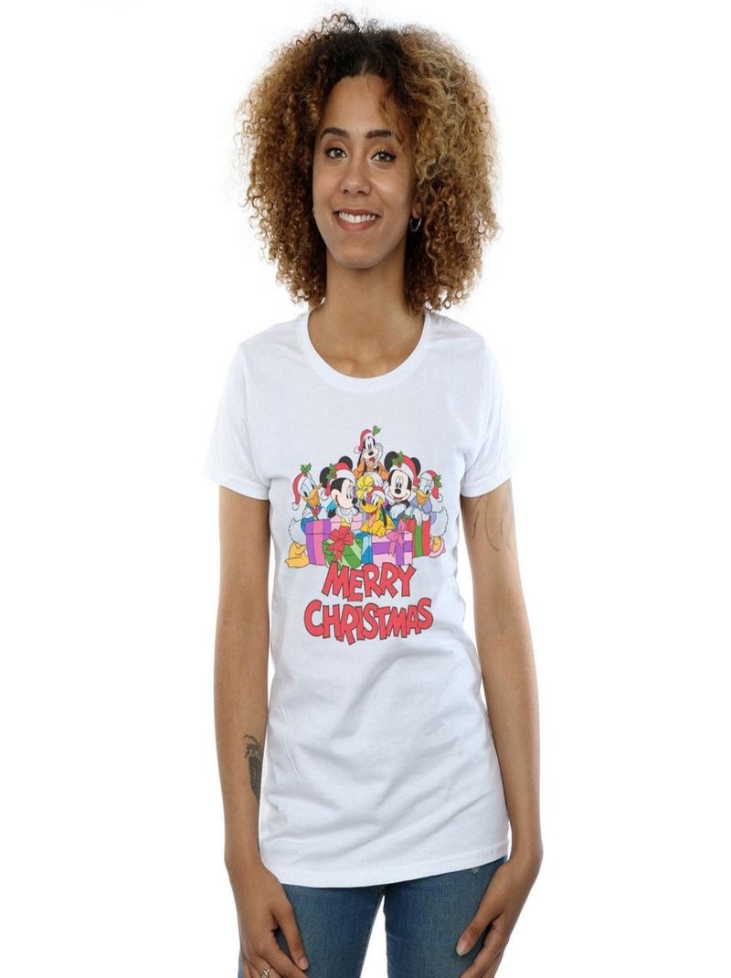 Disney - T-shirt MICKEY MOUSE AND FRIENDS Blanc - Kiabi