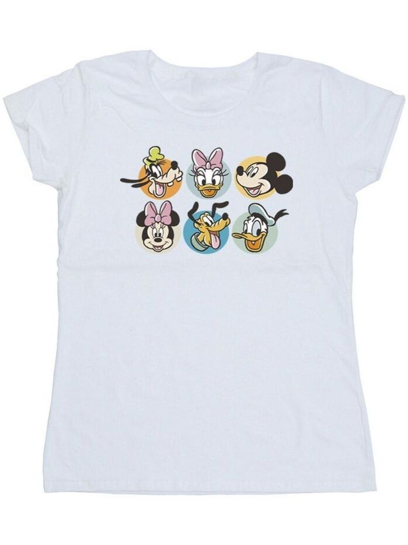 Disney - T-shirt MICKEY MOUSE AND FRIENDS Blanc - Kiabi