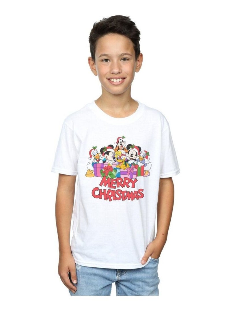 Disney - T-shirt MICKEY MOUSE AND FRIENDS Blanc - Kiabi