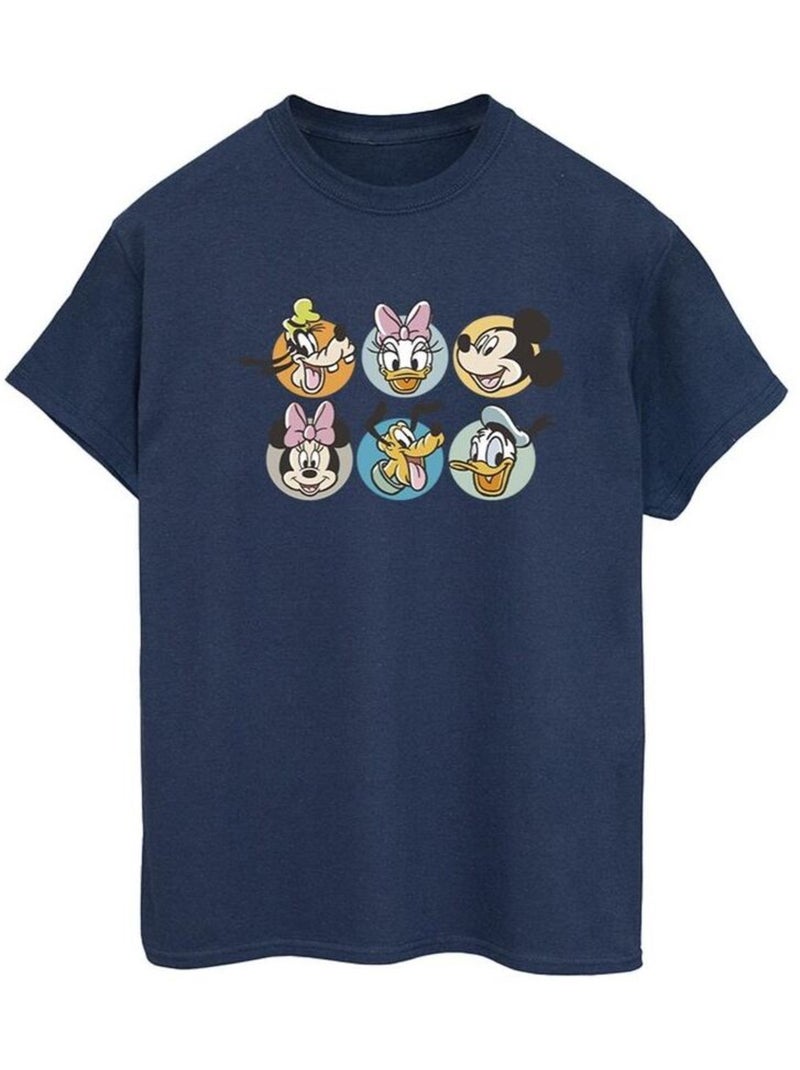 Disney - T-shirt MICKEY MOUSE AND FRIENDS Bleu marine - Kiabi