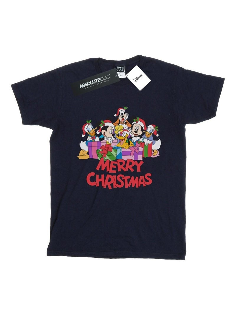 Disney - T-shirt MICKEY MOUSE AND FRIENDS Bleu marine - Kiabi