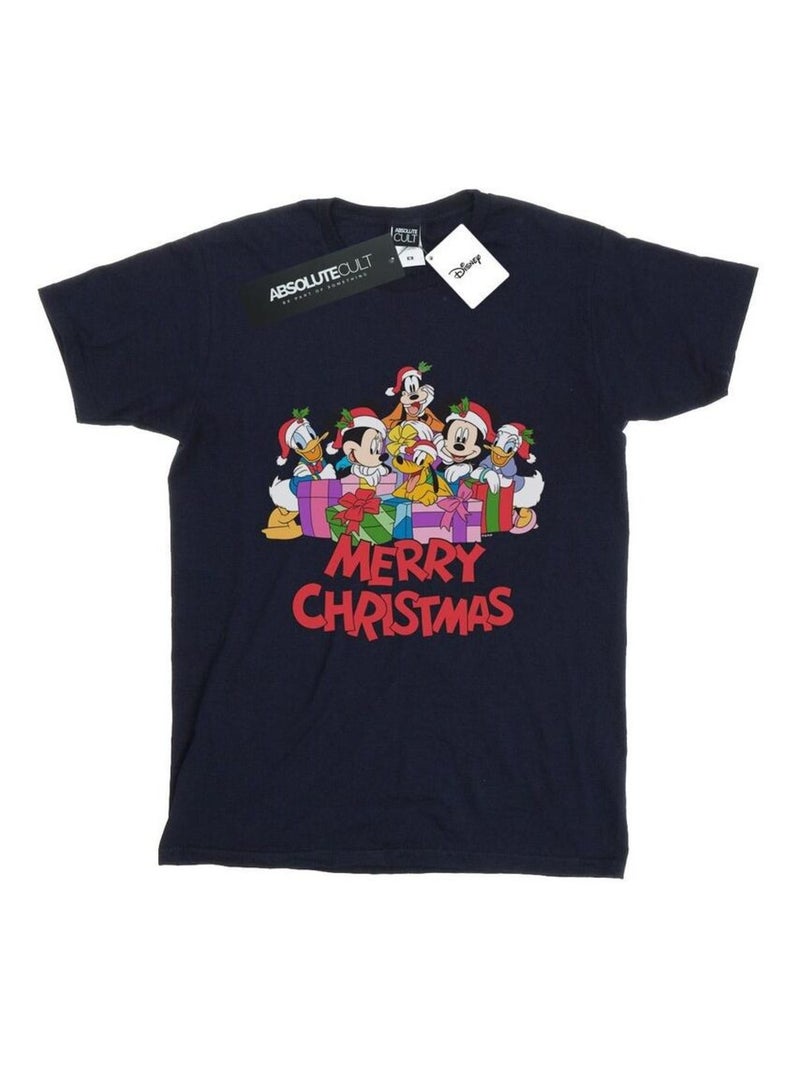 Disney - T-shirt MICKEY MOUSE AND FRIENDS Bleu marine - Kiabi