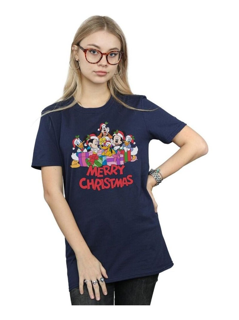 Disney - T-shirt MICKEY MOUSE AND FRIENDS Bleu marine - Kiabi