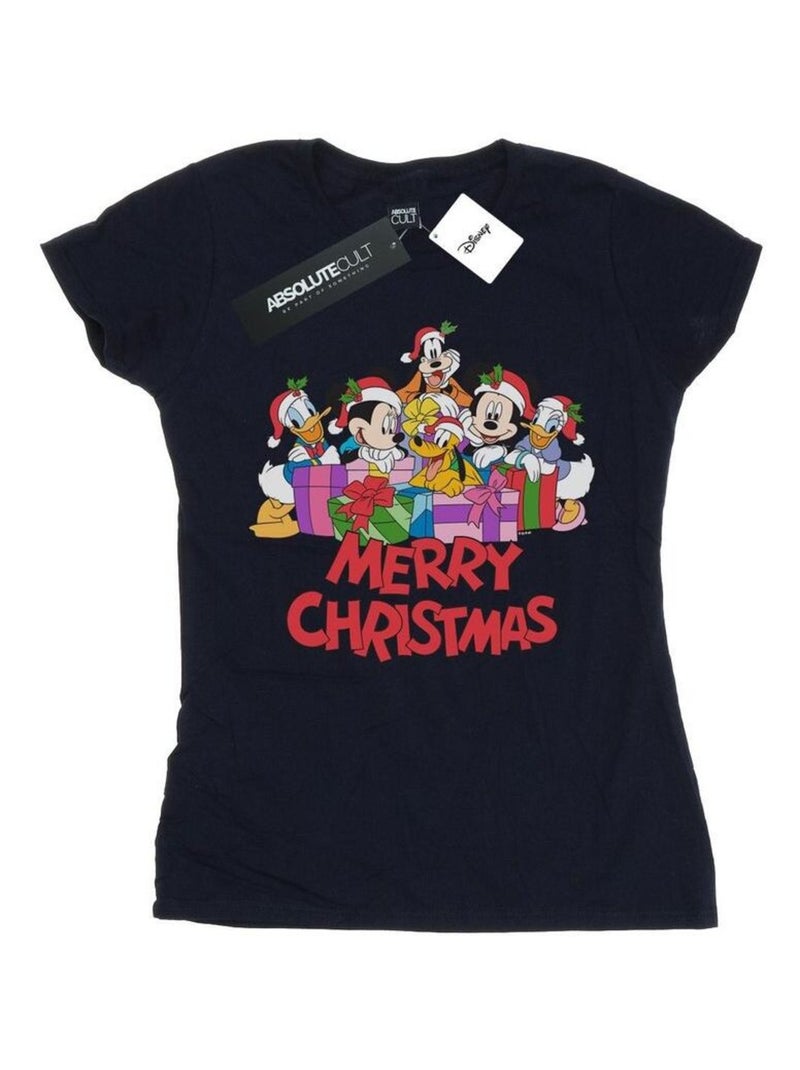 Disney - T-shirt MICKEY MOUSE AND FRIENDS Bleu marine - Kiabi