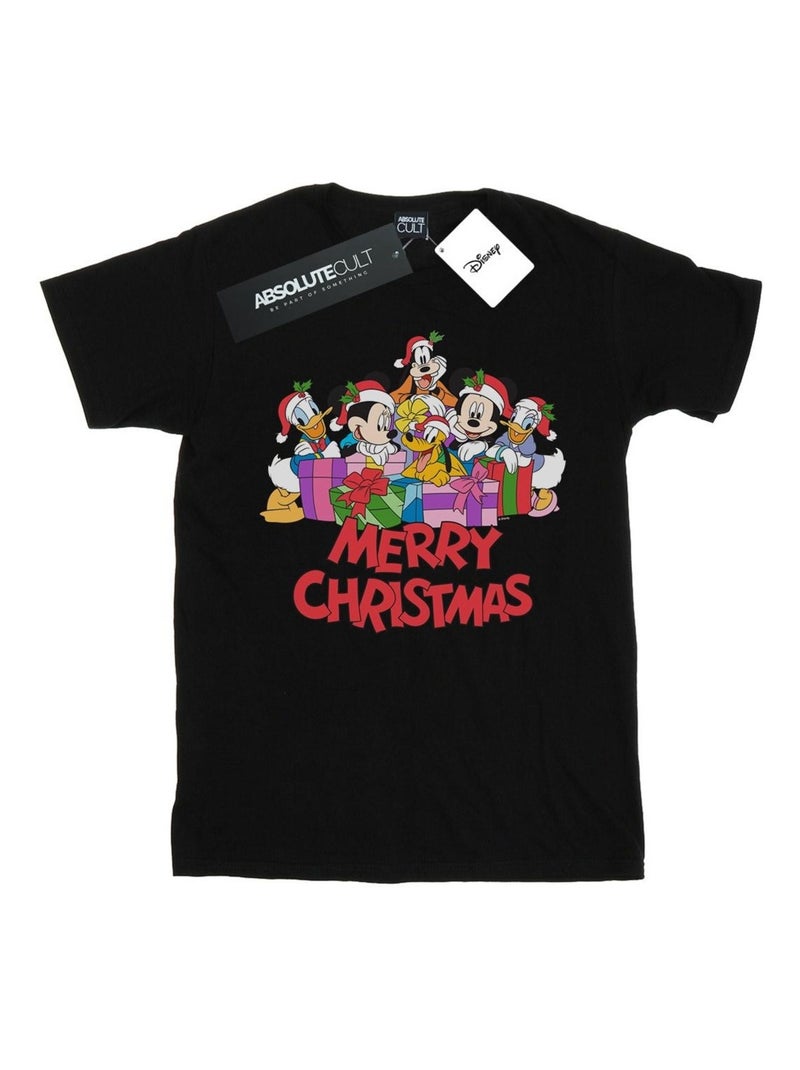 Disney - T-shirt MICKEY MOUSE AND FRIENDS Noir - Kiabi