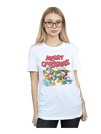 Disney - T-shirt MICKEY MOUSE AND FRIENDSWINTER WISHES