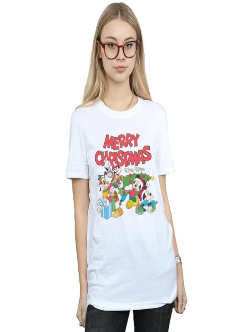 Disney - T-shirt MICKEY MOUSE AND FRIENDSWINTER WISHES - Kiabi