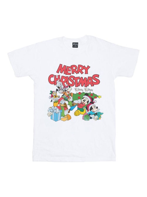 Disney - T-shirt MICKEY MOUSE AND FRIENDSWINTER WISHES - Kiabi