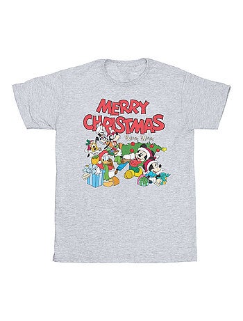 Disney - T-shirt MICKEY MOUSE AND FRIENDSWINTER WISHES