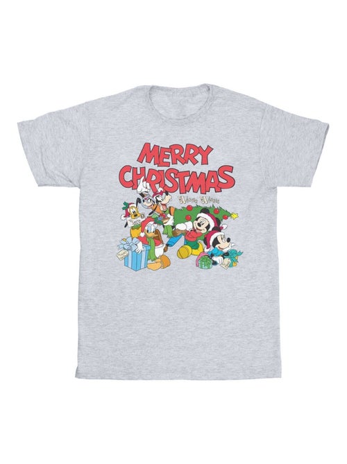 Disney - T-shirt MICKEY MOUSE AND FRIENDSWINTER WISHES - Kiabi