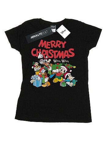 Disney - T-shirt MICKEY MOUSE AND FRIENDSWINTER WISHES
