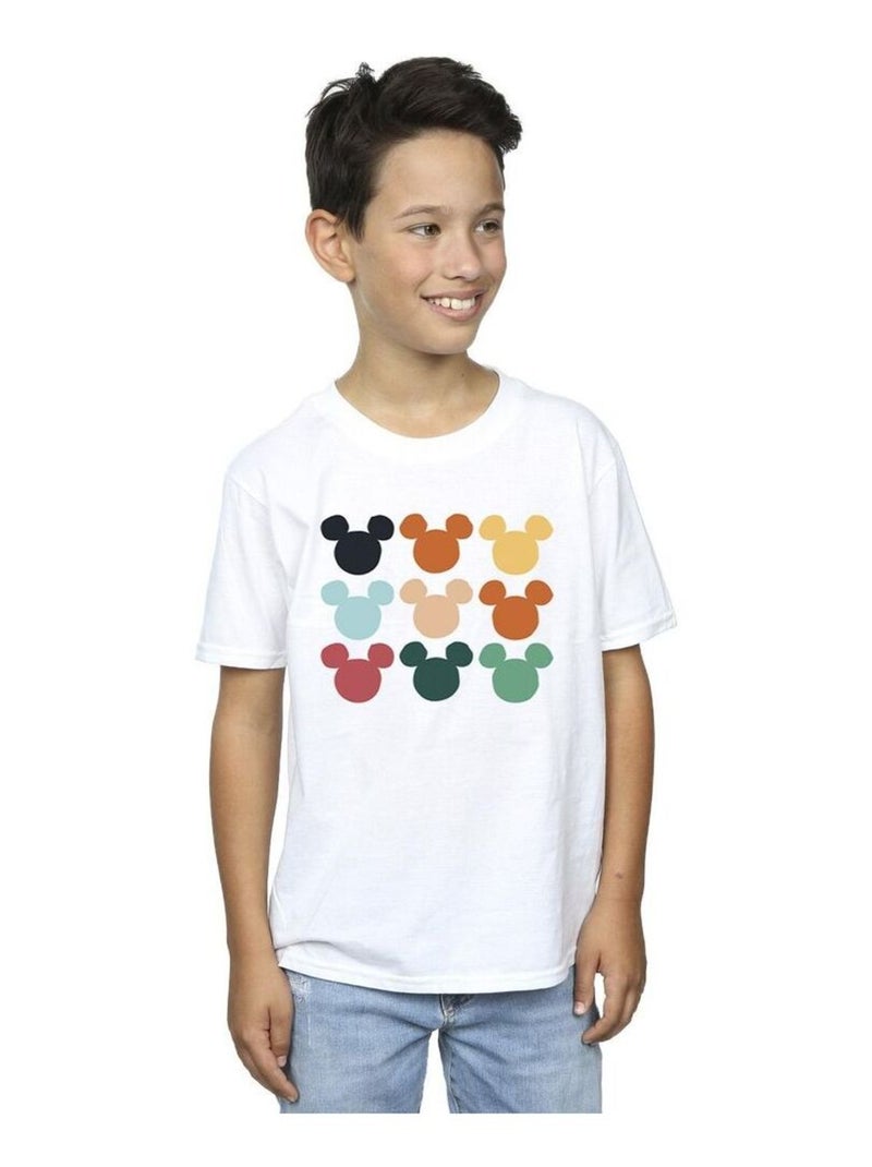 Disney - T-shirt MICKEY MOUSE Blanc - Kiabi