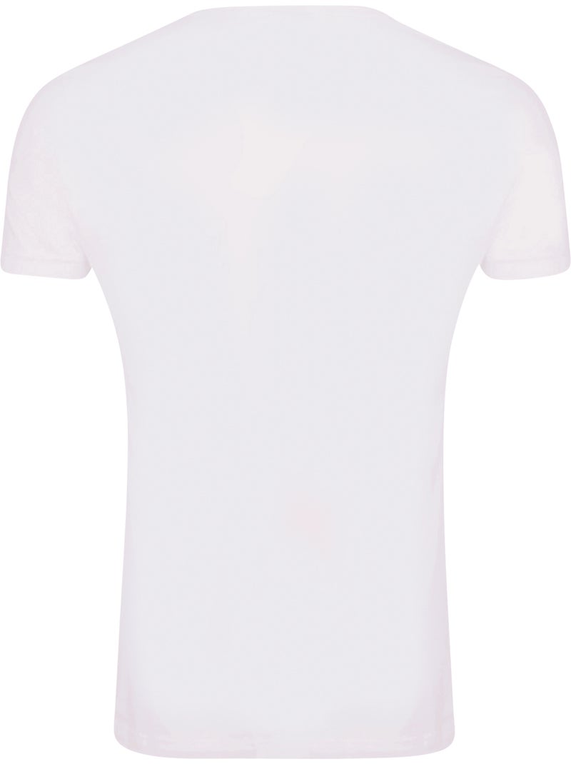 Disney - T-shirt (Mickey Mouse) Blanc / Noir / Rouge - Kiabi