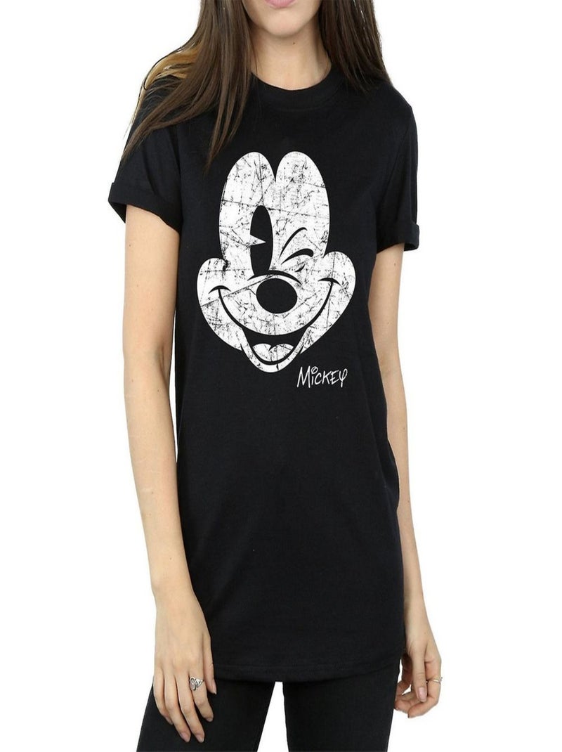 Disney - T-shirt (Mickey Mouse) Noir - Kiabi