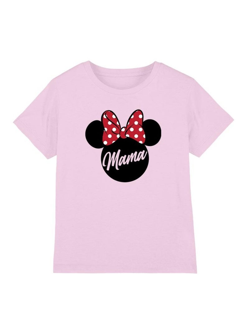 Disney - T-shirt MINNIE MOUSE Rose - Kiabi
