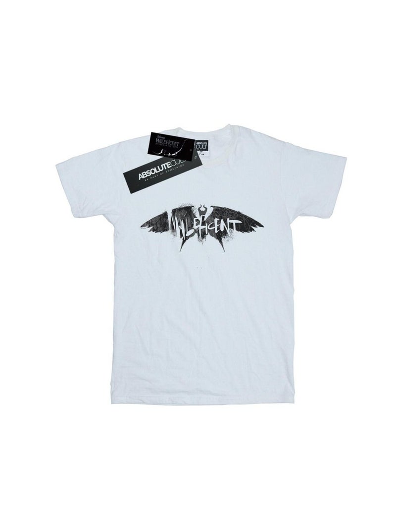 Disney - T-shirt MISTRESS OF EVIL Blanc - Kiabi