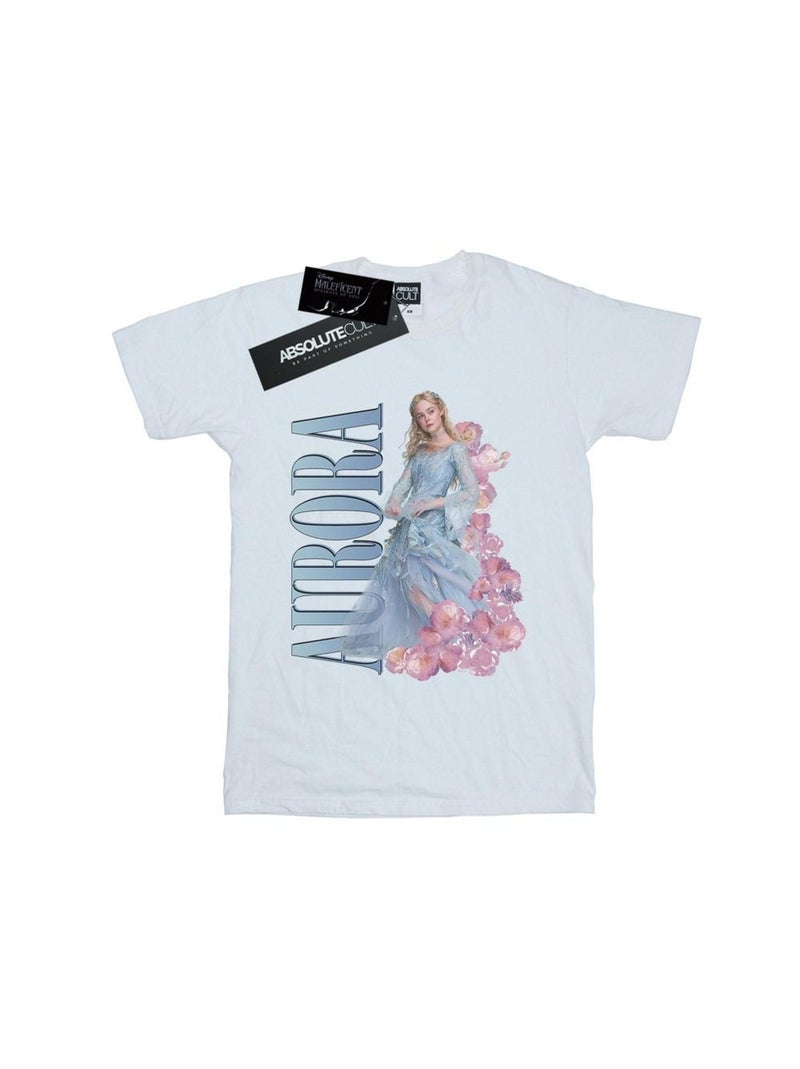 Disney - T-shirt MISTRESS OF EVIL Blanc - Kiabi