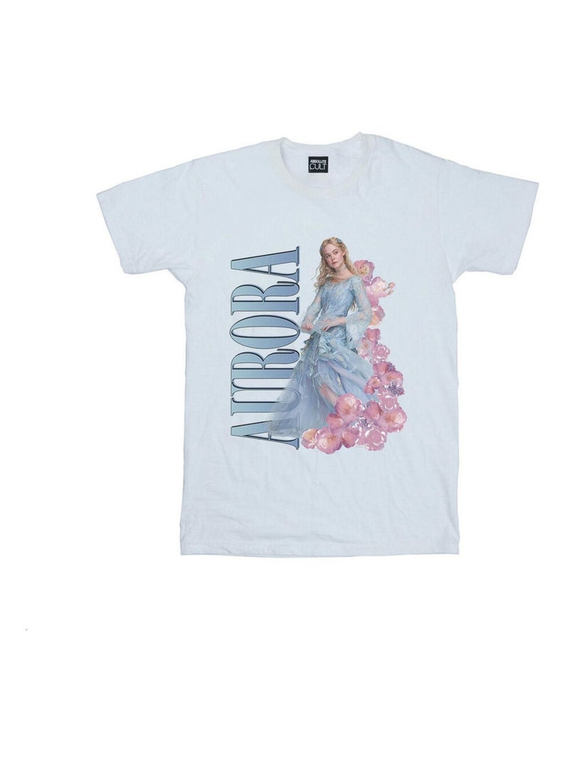 Disney - T-shirt MISTRESS OF EVIL Blanc - Kiabi