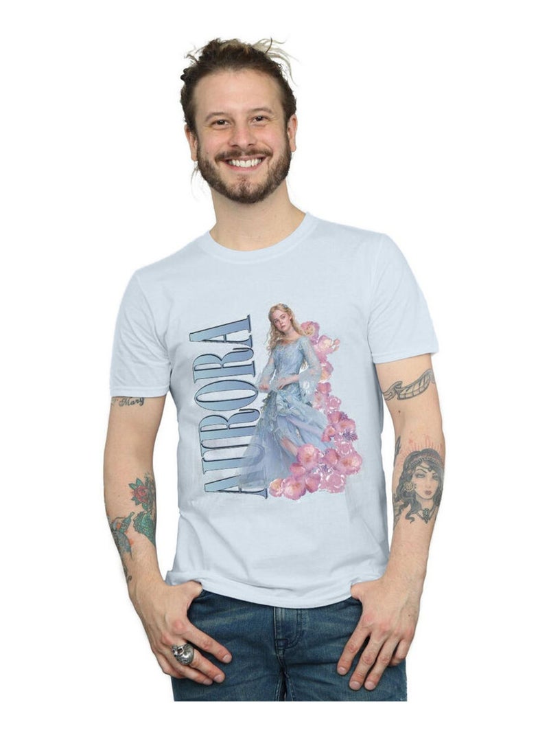 Disney - T-shirt MISTRESS OF EVIL Blanc - Kiabi