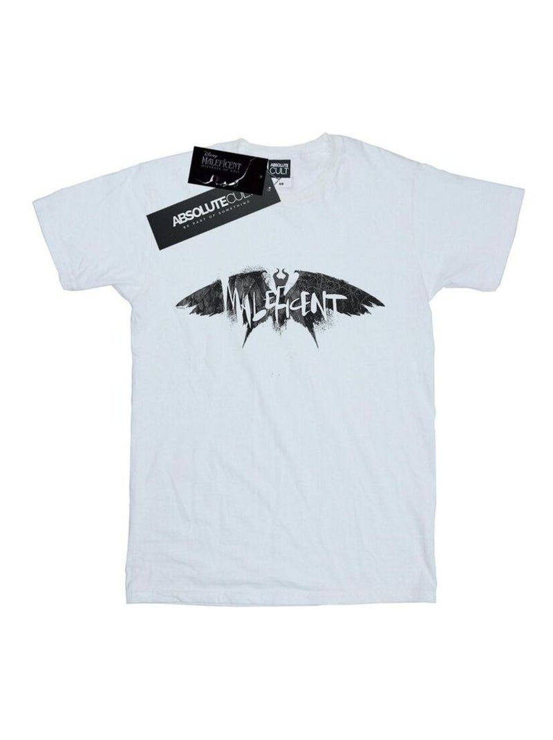 Disney - T-shirt MISTRESS OF EVIL Blanc - Kiabi