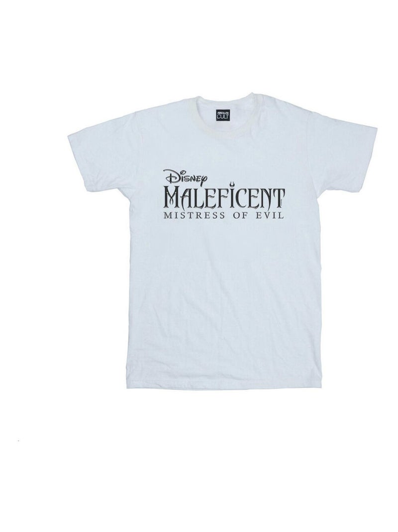 Disney - T-shirt MISTRESS OF EVIL Blanc - Kiabi