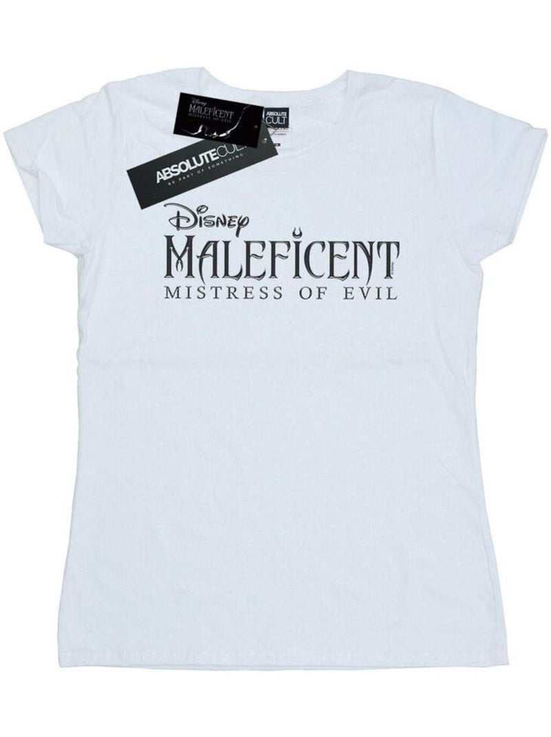 Disney - T-shirt MISTRESS OF EVIL Blanc - Kiabi