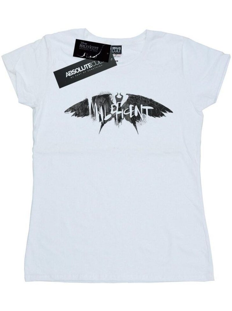 Disney - T-shirt MISTRESS OF EVIL Blanc - Kiabi