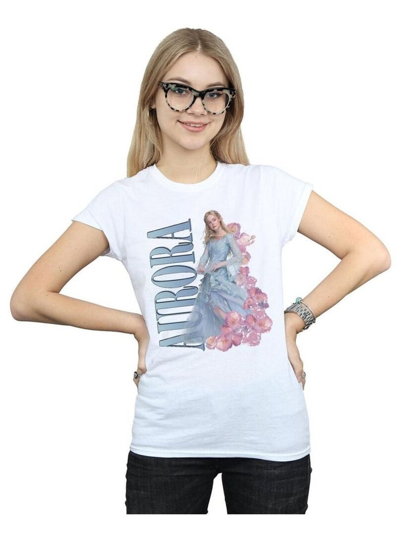 Disney - T-shirt MISTRESS OF EVIL Blanc - Kiabi