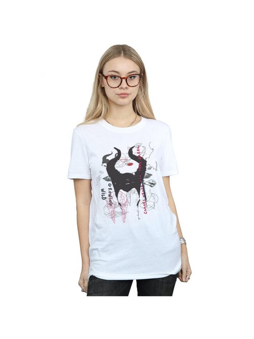 Disney - T-shirt MISTRESS OF EVIL GROWING WILD HORNS - Kiabi