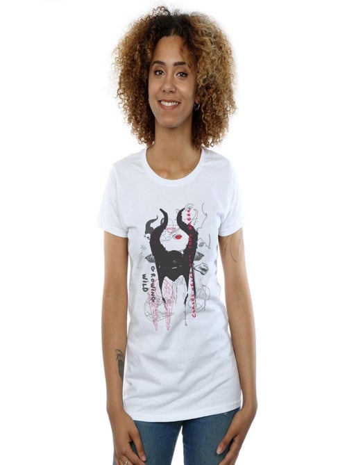 Disney - T-shirt MISTRESS OF EVIL GROWING WILD HORNS - Kiabi