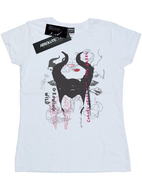 Disney - T-shirt MISTRESS OF EVIL GROWING WILD HORNS - Kiabi