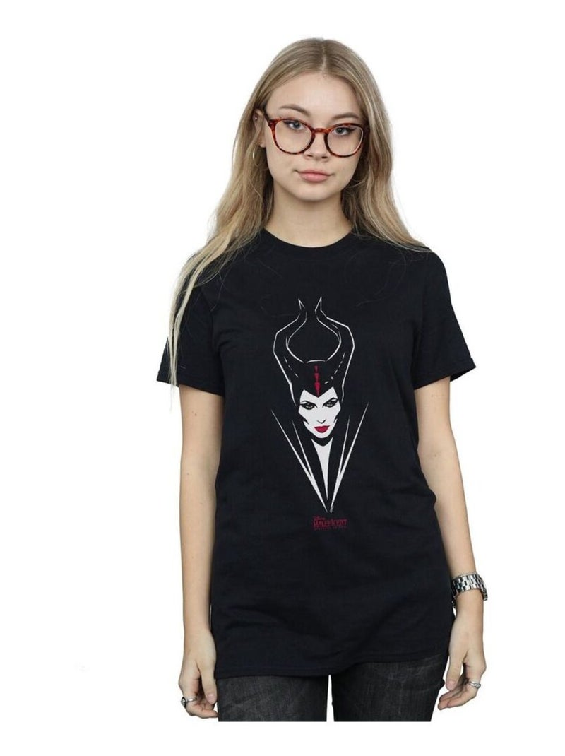 Disney - T-shirt MISTRESS OF EVIL Noir - Kiabi