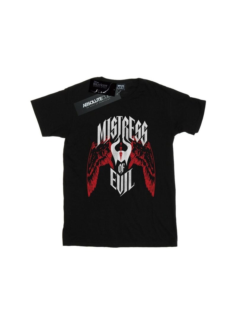 Disney - T-shirt MISTRESS OF EVIL Noir - Kiabi