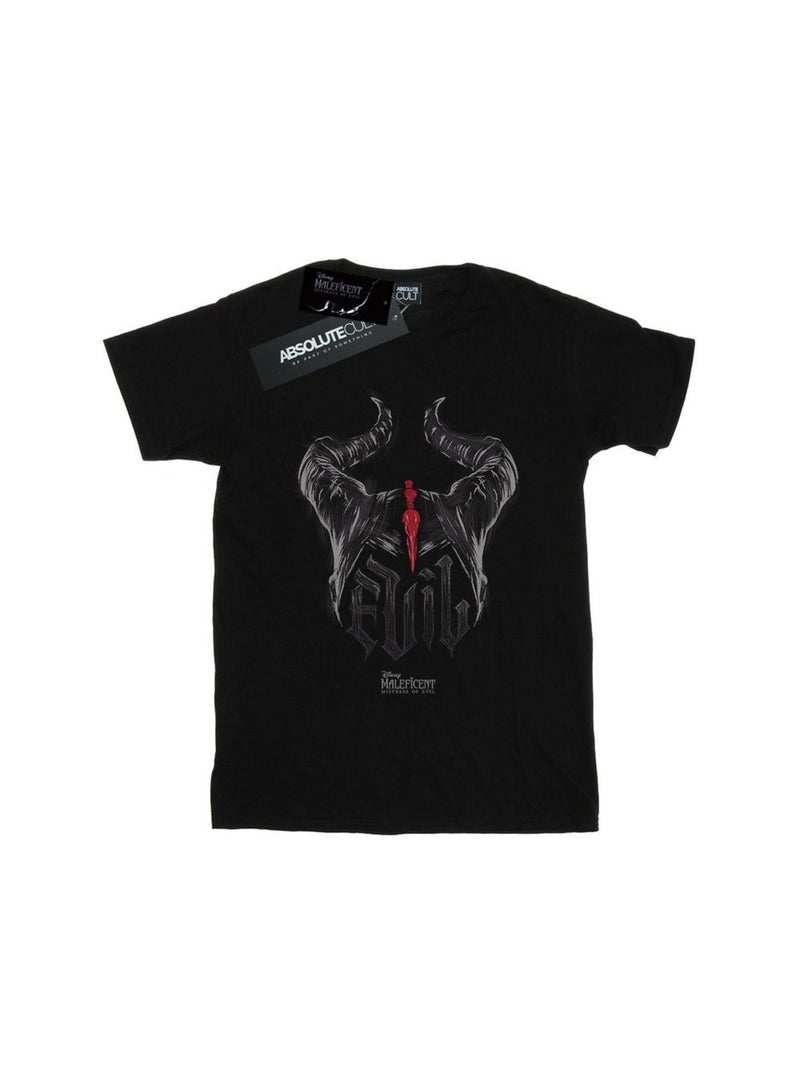 Disney - T-shirt MISTRESS OF EVIL Noir - Kiabi