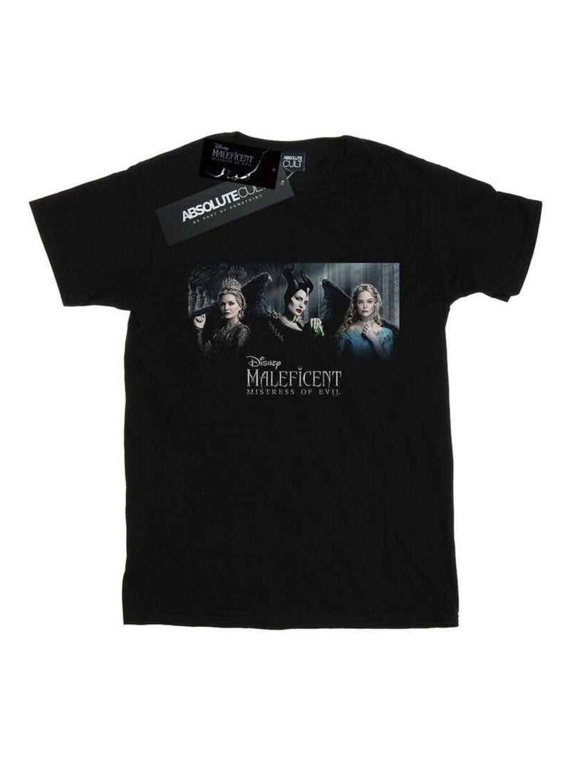 Disney - T-shirt MISTRESS OF EVIL Noir - Kiabi