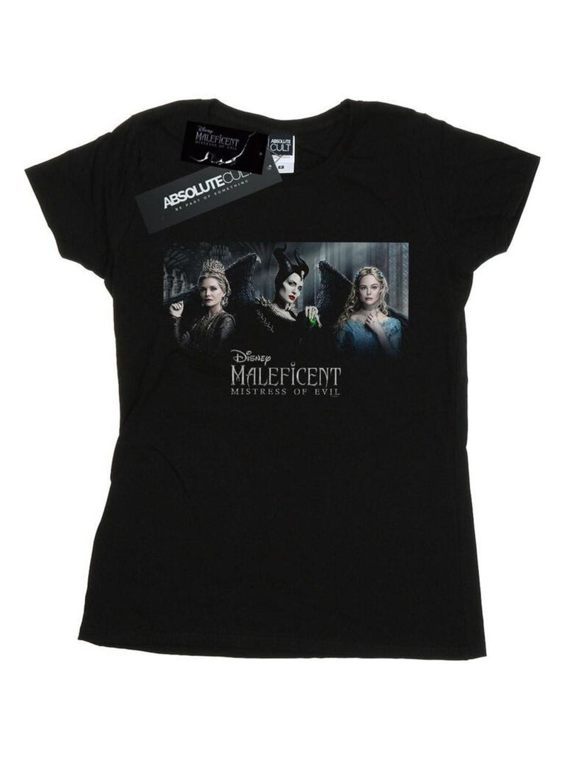 Disney - T-shirt MISTRESS OF EVIL Noir - Kiabi