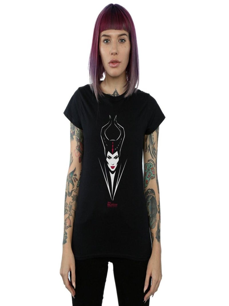 Disney - T-shirt MISTRESS OF EVIL Noir - Kiabi