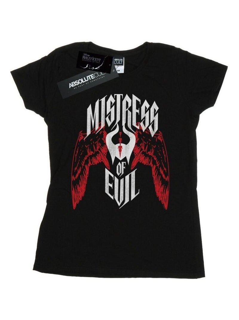 Disney - T-shirt MISTRESS OF EVIL Noir - Kiabi