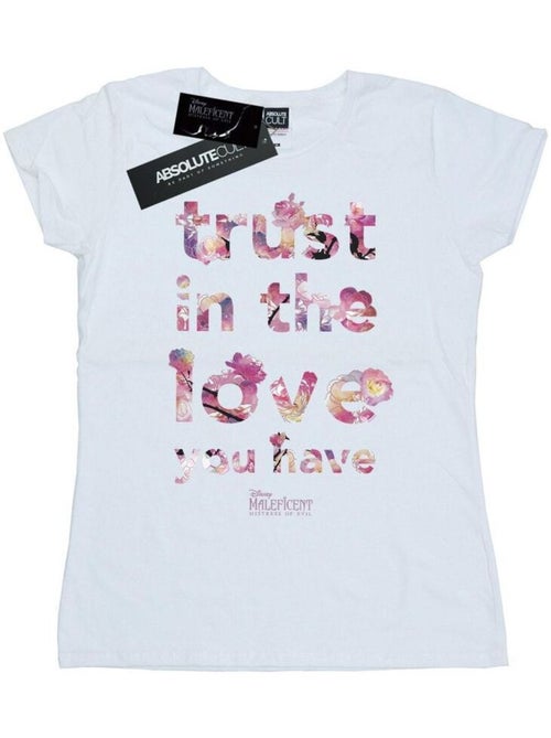 Disney - T-shirt MISTRESS OF EVIL TRUST IN THE LOVE - Kiabi Disney - T-shirt MISTRESS OF EVIL TRUST IN THE LOVE - Kiabi
