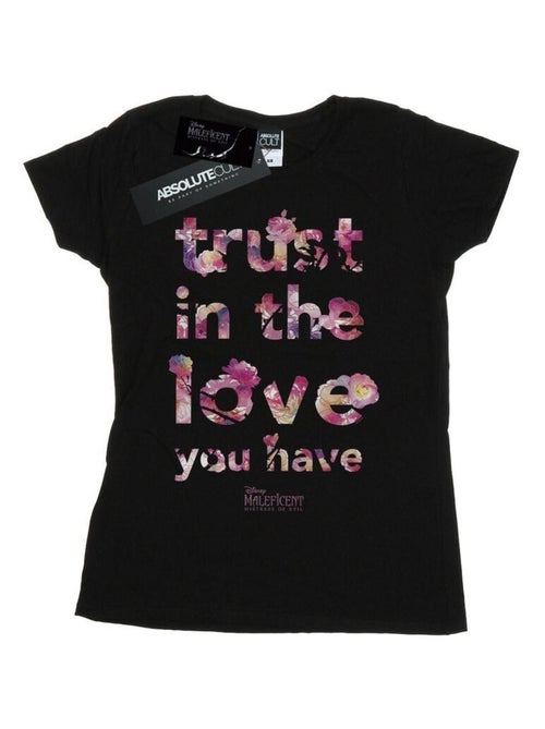 Disney - T-shirt MISTRESS OF EVIL TRUST IN THE LOVE - Kiabi Disney - T-shirt MISTRESS OF EVIL TRUST IN THE LOVE - Kiabi