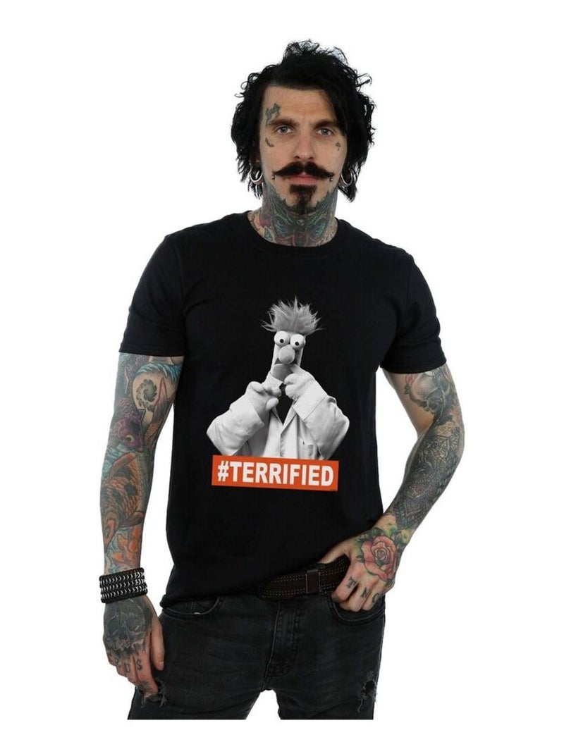 Disney - T-shirt MLà-Hautpet BEAKER TERRAmis imaginairesIED Noir - Kiabi