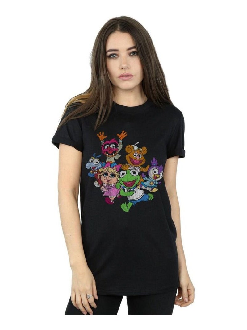 Disney - T-shirt MLà-Hautpet MLà-HautPET BABIES Noir - Kiabi