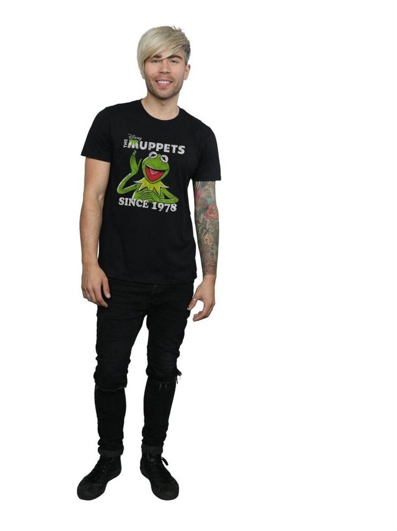 Disney - T-shirt MLà-Hautpet SINCE Noir - Kiabi