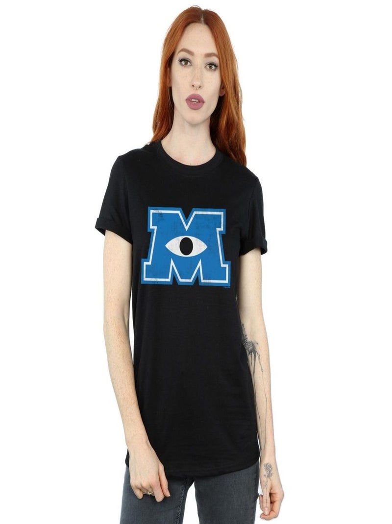 Disney - T-shirt MONSTERS UNIVERSÇaY MONSTER M Noir - Kiabi