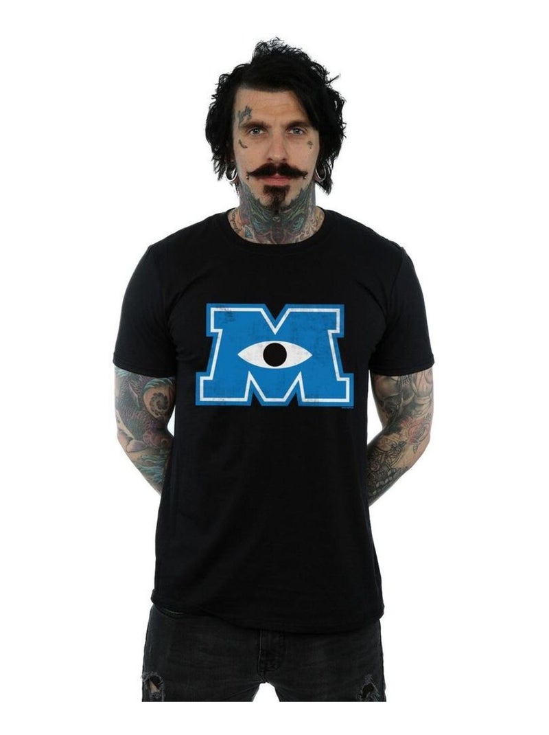 Disney - T-shirt MONSTERS UNIVERSÇaY MONSTER M Noir - Kiabi
