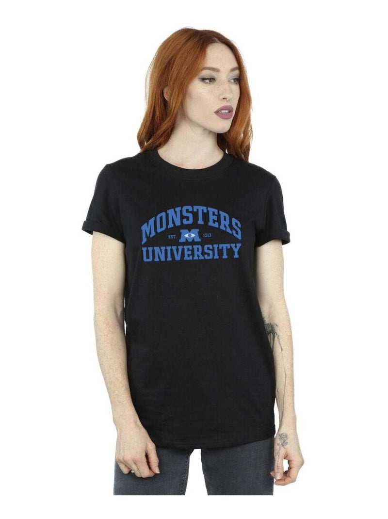 Disney - T-shirt MONSTERS UNIVERSÇaY Noir - Kiabi