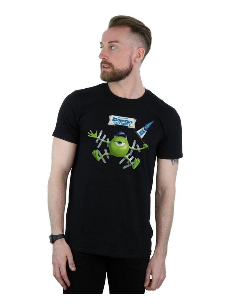 Disney - T-shirt MONSTERS UNIVERSÇaY Noir - Kiabi