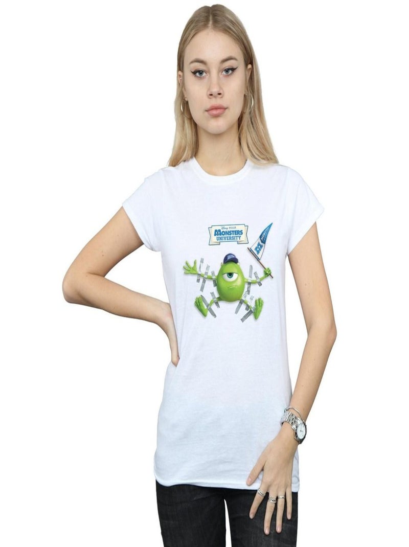 Disney - T-shirt MONSTERS UNIVERSITY Blanc - Kiabi