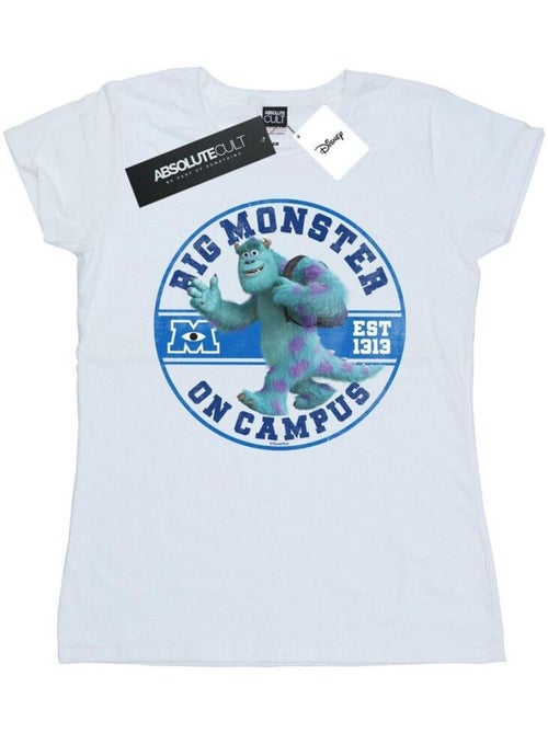 Disney - T-shirt MONSTERS UNIVERSITY MONSTER ON CAMPUS - Kiabi Disney - T-shirt MONSTERS UNIVERSITY MONSTER ON CAMPUS - Kiabi