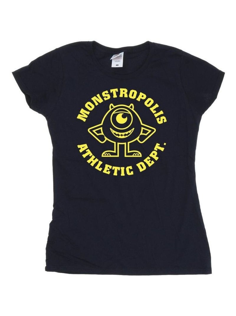 Disney - T-shirt MONSTERS UNIVERSITY MONSTROPOLIS Bleu marine - Kiabi